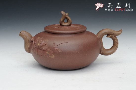 紫砂壶图片：火焰 - 宜兴紫砂壶网