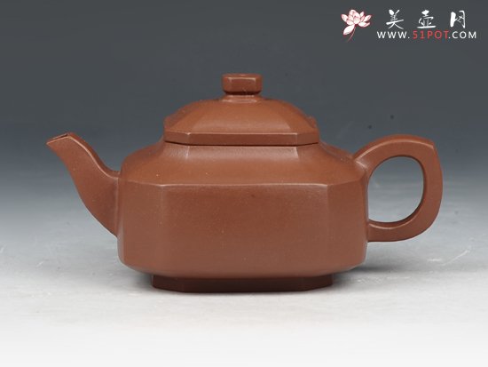 紫砂壶图片：小八方 - 宜兴紫砂壶网