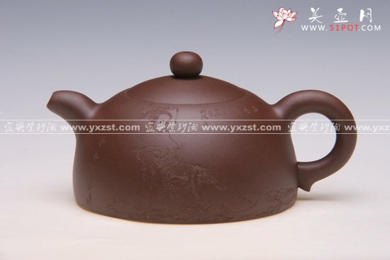 紫砂壶图片：贵妃玉乳  300cc - 宜兴紫砂壶网