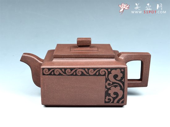 紫砂壶图片：乐在四方 - 宜兴紫砂壶网