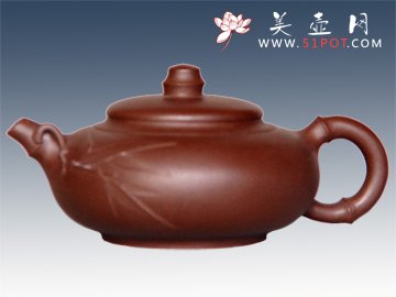 紫砂壶图片：雅竹 - 宜兴紫砂壶网