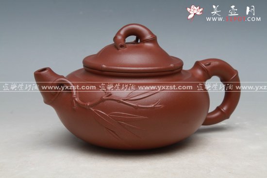 紫砂壶图片：逸竹A - 宜兴紫砂壶网