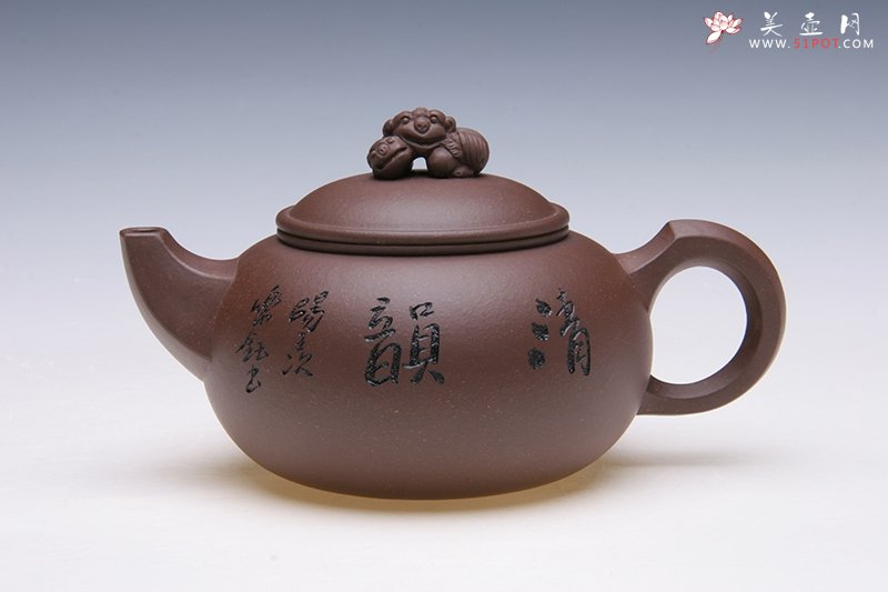 紫砂壶图片：母子情壶 - 宜兴紫砂壶网