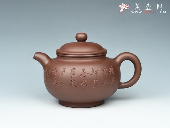 紫砂壶图片：大亨掇只 - 宜兴紫砂壶网