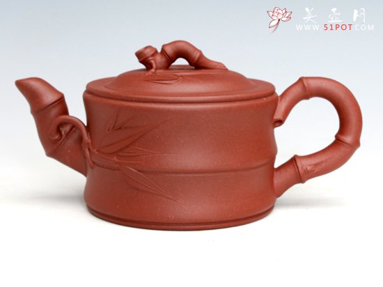 紫砂壶图片：小竹段 - 宜兴紫砂壶网