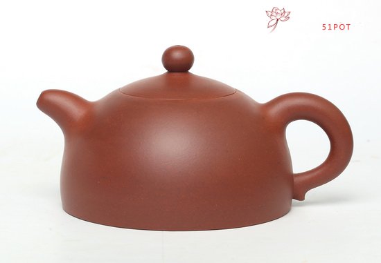紫砂壶图片：半月壶 380CC - 宜兴紫砂壶网