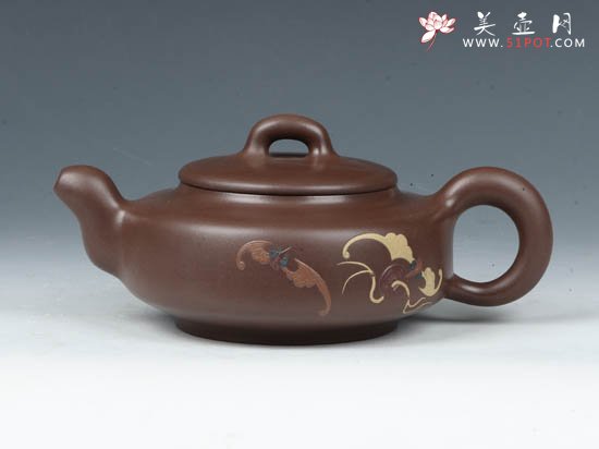 紫砂壶图片：福在眼前  360cc - 宜兴紫砂壶网