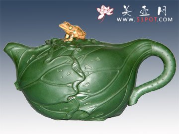 紫砂壶图片：荷趣 - 宜兴紫砂壶网