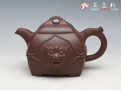 紫砂壶图片：狮威 容量：500CC - 宜兴紫砂壶网