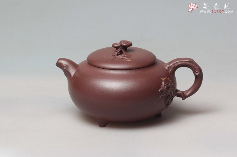 紫砂壶图片：灵芝 - 宜兴紫砂壶网