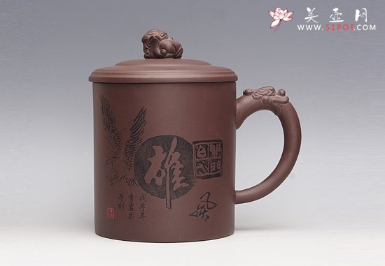 紫砂壶图片：祥龙瑞兽 - 宜兴紫砂壶网