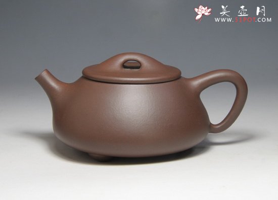 紫砂壶图片：汉棠石瓢 - 宜兴紫砂壶网