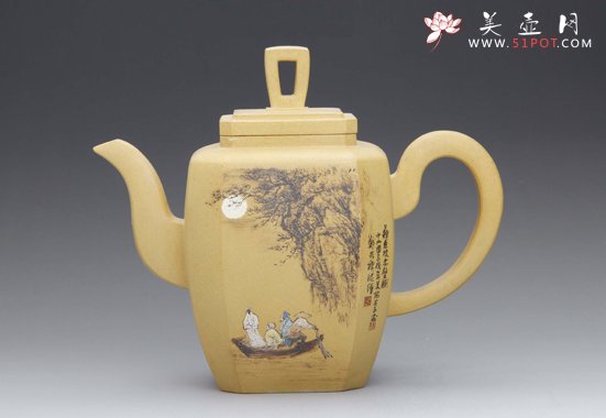 紫砂壶图片：八面玲珑 - 宜兴紫砂壶网