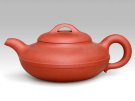 紫砂壶图片：线圆  泥料：原矿清水泥  容量：450CC - 宜兴紫砂壶网