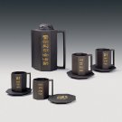 紫砂壶图片：八面来风茶具 - 宜兴紫砂壶网