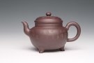 紫砂壶图片：大彬如意壶 - 宜兴紫砂壶网