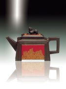 紫砂壶图片：啸风壶 - 宜兴紫砂壶网