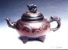 紫砂壶图片：九龙戏珠壶 - 宜兴紫砂壶网
