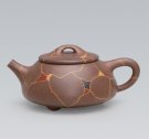 紫砂壶图片：冰片石瓢四 - 宜兴紫砂壶网