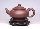 紫砂壶图片：竹韵上新桥 - 宜兴紫砂壶网