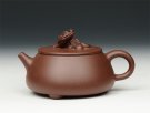紫砂壶图片：貔貅石瓢 - 宜兴紫砂壶网