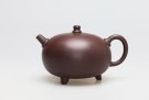 紫砂壶图片：三足熙圆 - 宜兴紫砂壶网