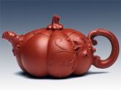 紫砂壶图片：南瓜 - 宜兴紫砂壶网