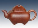 紫砂壶图片：四方小传炉 - 宜兴紫砂壶网