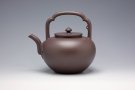 紫砂壶图片：吴经提梁 - 宜兴紫砂壶网
