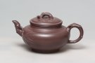 紫砂壶图片：紫玉飘香壶 - 宜兴紫砂壶网
