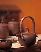 紫砂壶图片：藤提 - 宜兴紫砂壶网