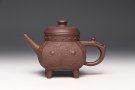 紫砂壶图片：仿青铜盉 - 宜兴紫砂壶网
