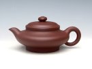 紫砂壶图片：水扁（紫泥）350ML - 宜兴紫砂壶网