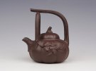 紫砂壶图片：南瓜提梁 - 宜兴紫砂壶网
