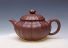 紫砂壶图片：筋纹宫灯 - 宜兴紫砂壶网