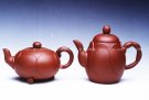 紫砂壶图片：荷花对壶 - 宜兴紫砂壶网