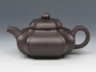 紫砂壶图片：四方抽角 - 宜兴紫砂壶网