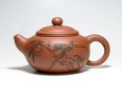 紫砂壶图片：扁鼓壶 - 宜兴紫砂壶网