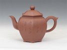 紫砂壶图片：六方笑樱 - 宜兴紫砂壶网