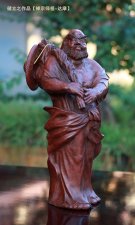 紫砂壶图片：禅宗师祖——达摩 - 宜兴紫砂壶网