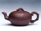 紫砂壶图片：鲤尤葡萄 - 宜兴紫砂壶网