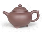 紫砂壶图片：葵帽三脚壶 容量：... - 宜兴紫砂壶网