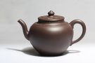 紫砂壶图片：平盖菱花 - 宜兴紫砂壶网