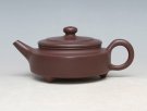 紫砂壶图片：扁壶 - 宜兴紫砂壶网