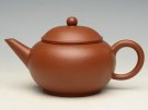 紫砂壶图片：水平 泥料：朱泥 150cc - 宜兴紫砂壶网