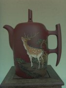 紫砂壶图片：小雅鹿鸣 - 宜兴紫砂壶网