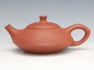 紫砂壶图片：曲壶（降坡泥） - 宜兴紫砂壶网