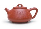 紫砂壶图片：平底石瓢 - 宜兴紫砂壶网
