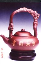 紫砂壶图片：敦煌飞天壶 - 宜兴紫砂壶网