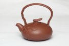 紫砂壶图片：静蝉提梁 - 宜兴紫砂壶网